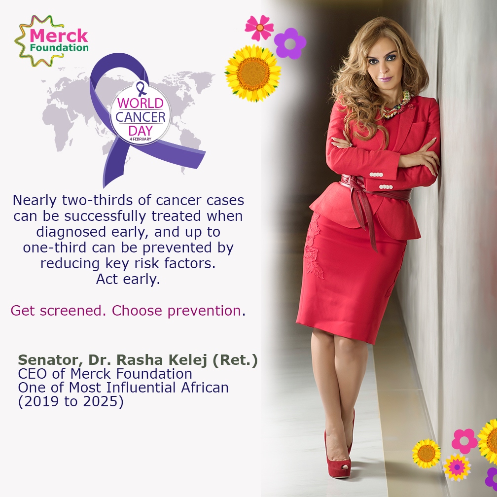 Merck Foundation CEO together with African First Ladies mark ‘World Cancer Day 2026