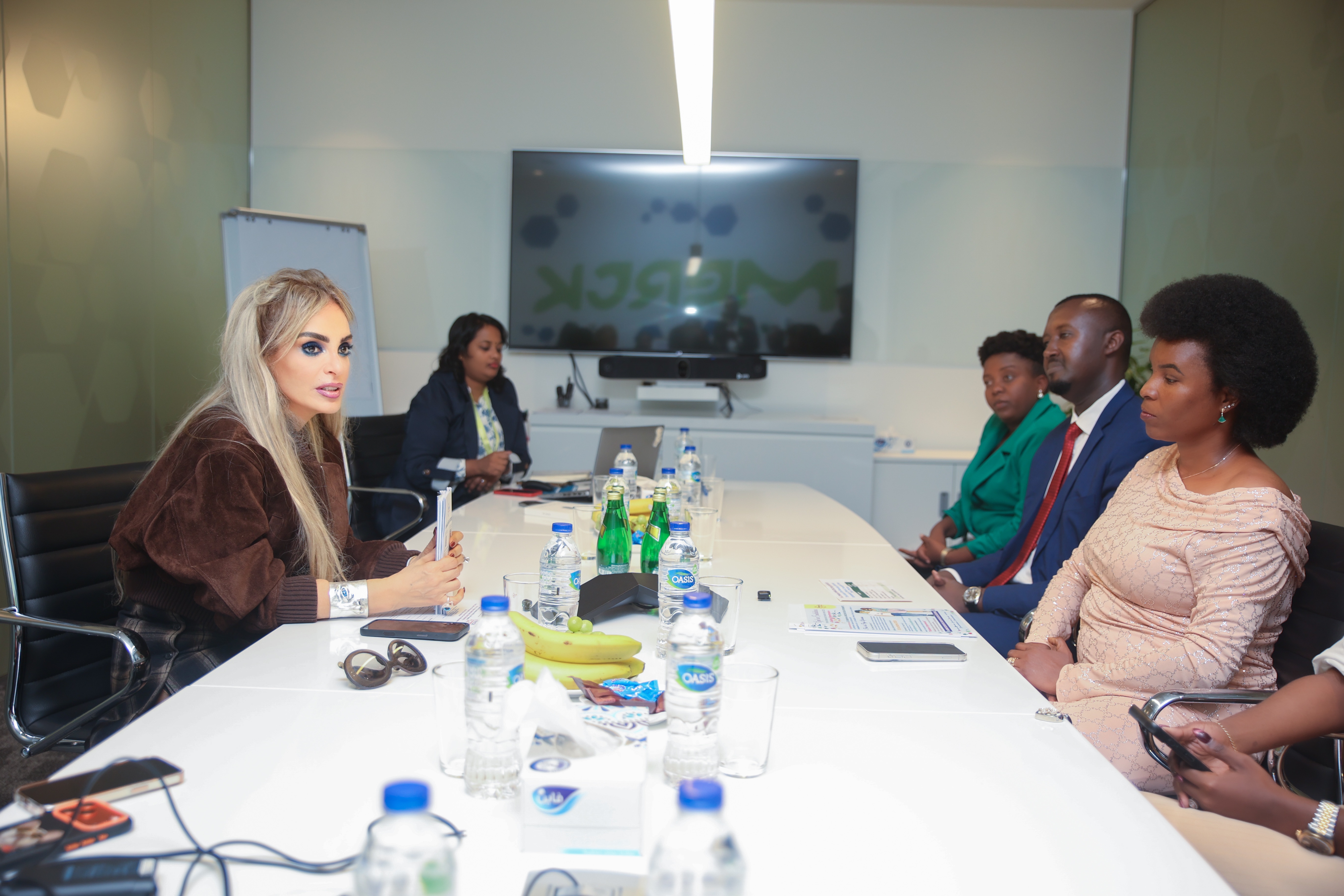 Merck Foundation CEO meets the First Lady of Burundi to discuss their partnership programs