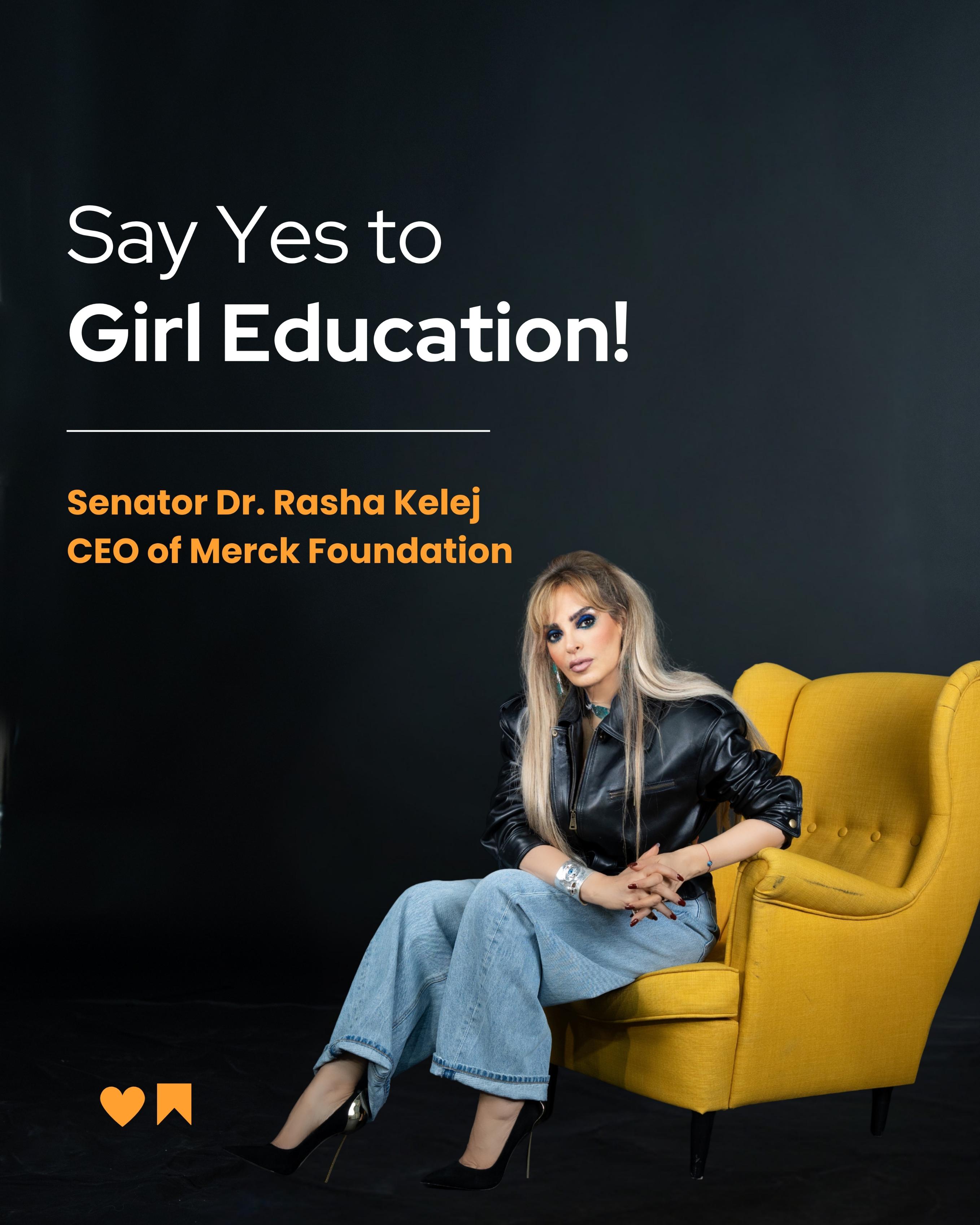 Dr. Rasha Kelej, CEO of Merck Foundation