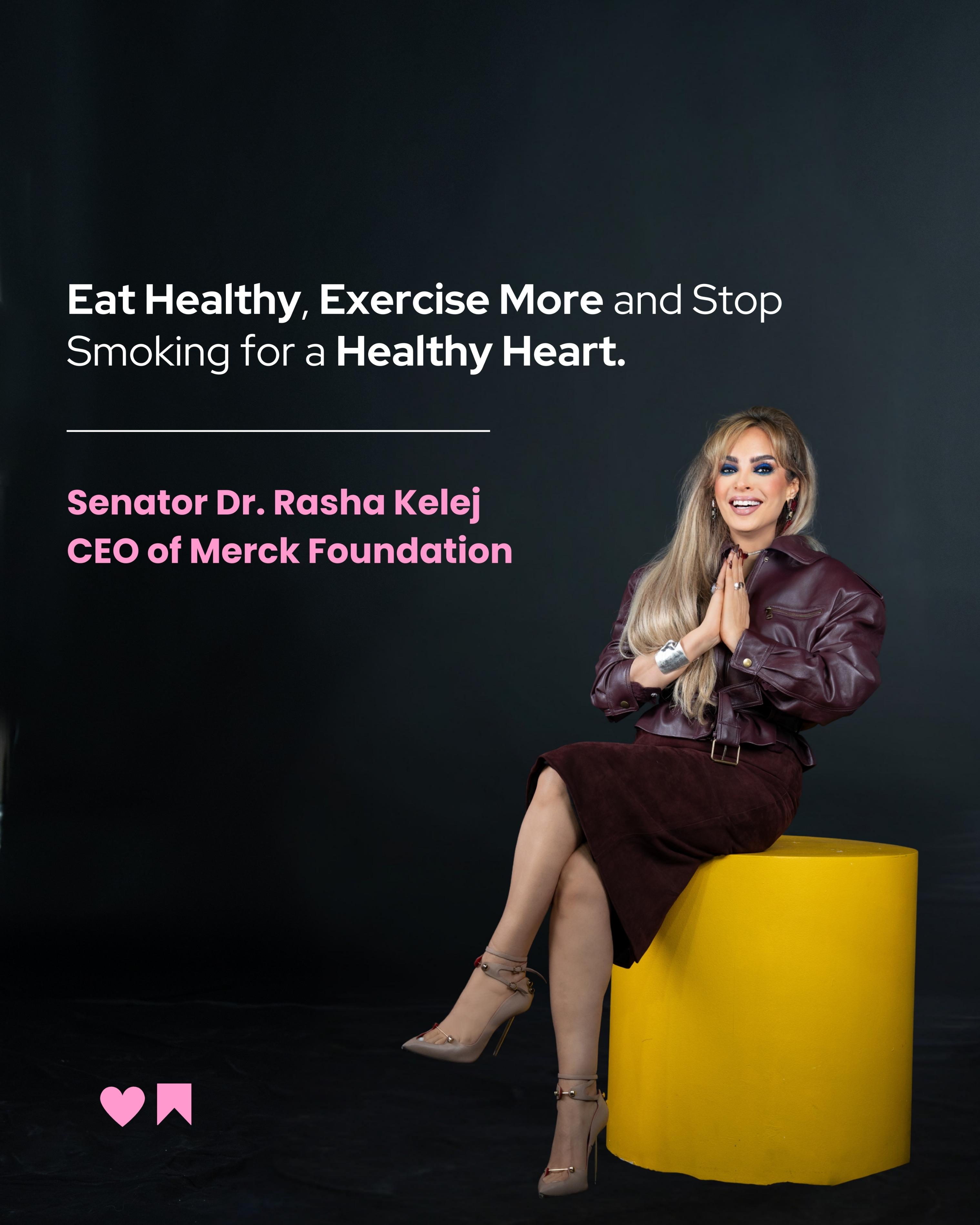 Dr. Rasha Kelej, CEO of Merck Foundation