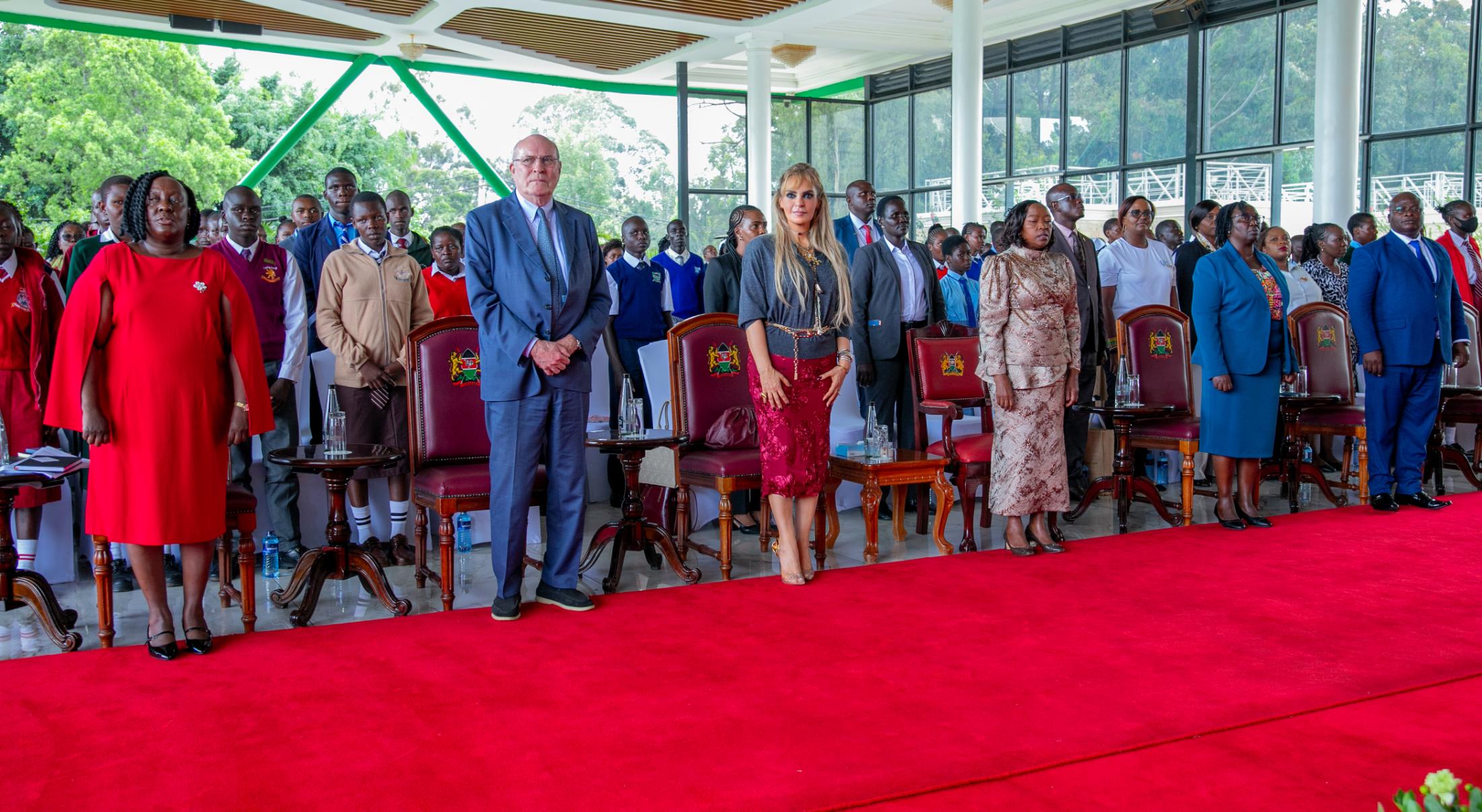 Merck Foundation and Kenya First Lady mark a Landmark Moment for Supporting Girl Education with their "Educating Linda" Program at Kenya State House