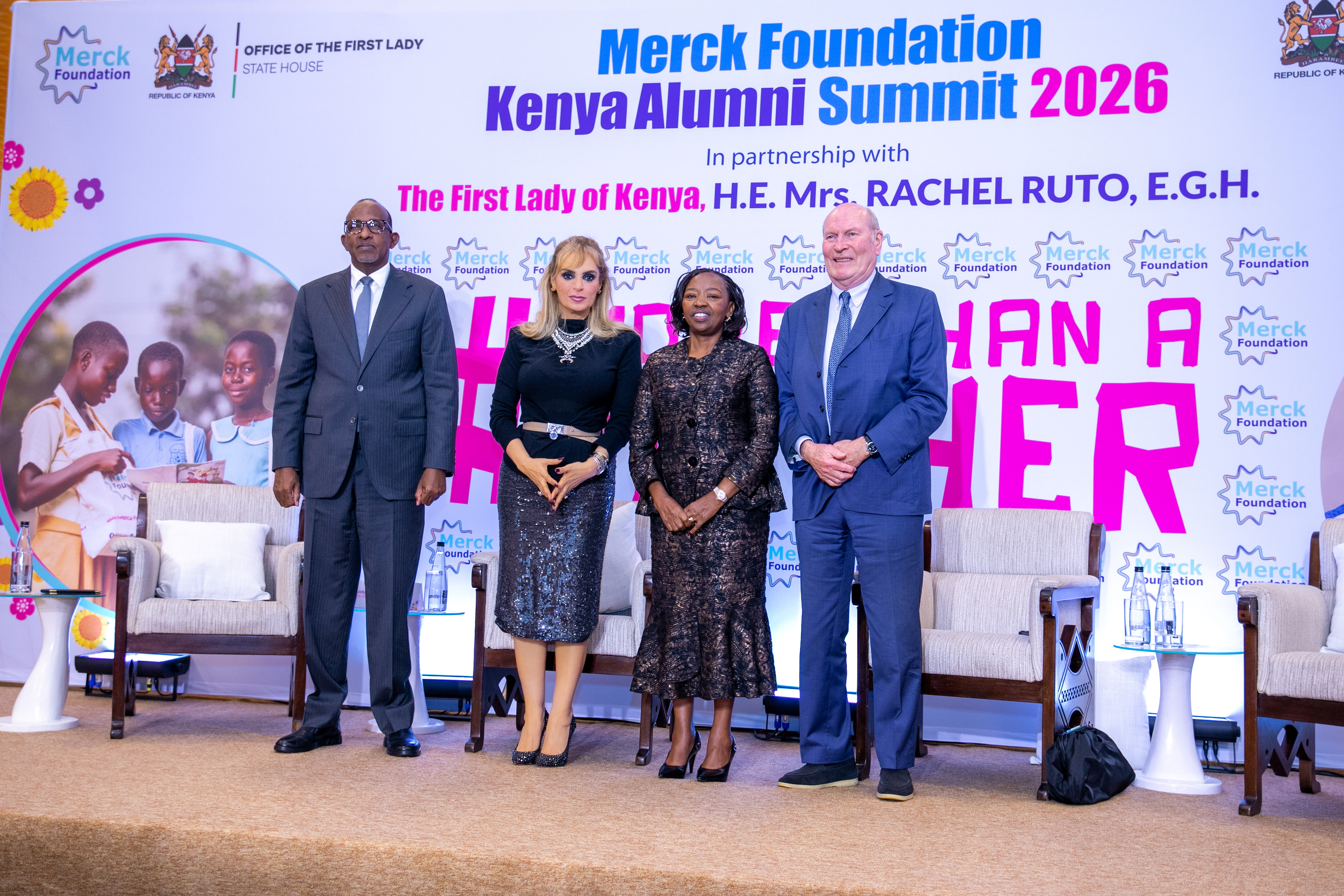 Merck Foundation together has provided 328 scholarships for Kenyan healthcare providers in 44 critical and underserved specialties