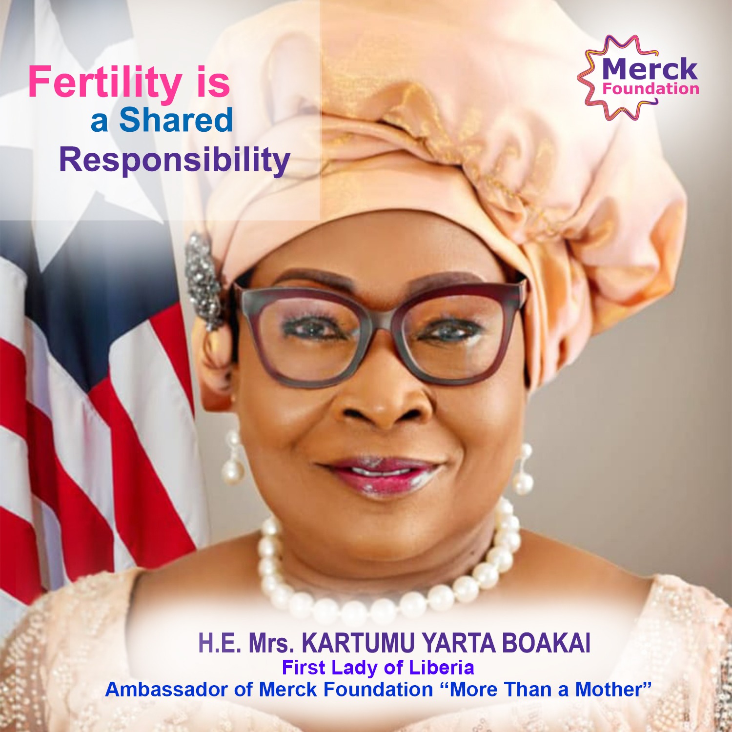 H.E. Mrs. KARTUMU YARTA BOAKAI, The First Lady of the Republic of Liberia
