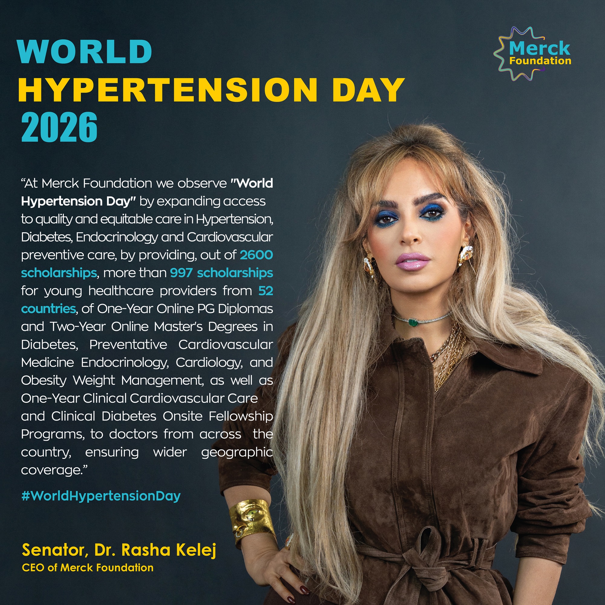 Merck Foundation marks World Hypertension Day 2026