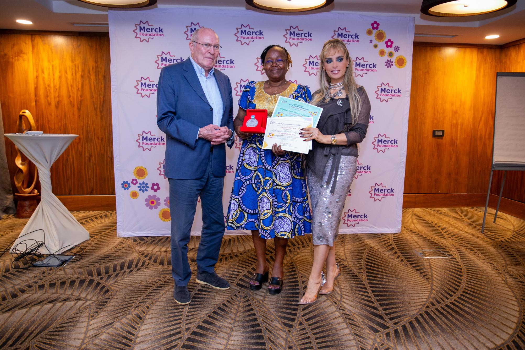 The annual conference was inaugurated by Prof. Dr. Frank Stangenberg-Haverkamp, Chairman of Merck Foundation Board of Trustees, and Dr. Rasha Kelej, CEO of Merck Foundation and Chairperson of Merck Foundation Africa Asia Luminary along with The First Ladi