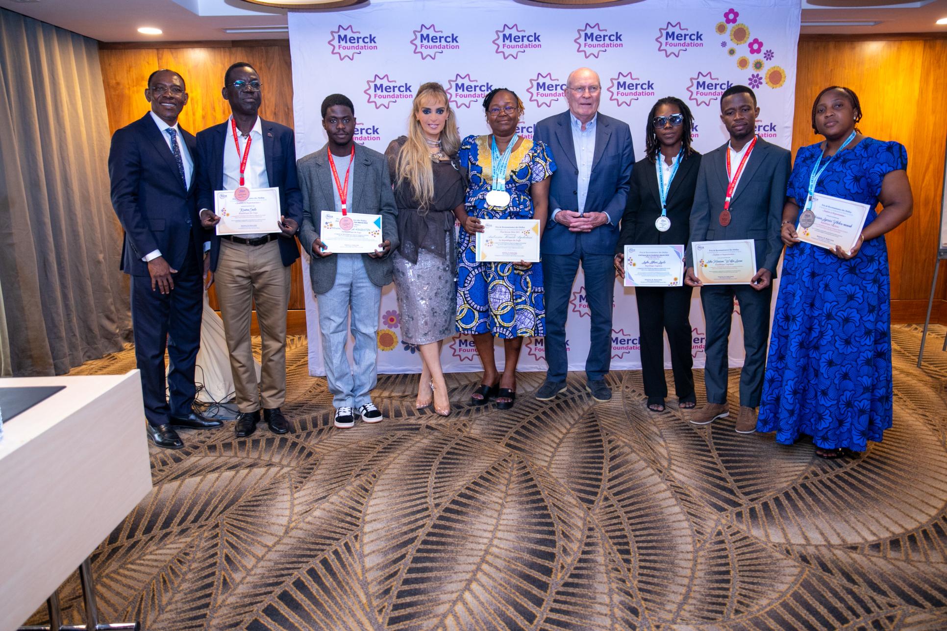 The annual conference was inaugurated by Prof. Dr. Frank Stangenberg-Haverkamp, Chairman of Merck Foundation Board of Trustees, and Dr. Rasha Kelej, CEO of Merck Foundation and Chairperson of Merck Foundation Africa Asia Luminary along with The First Ladi