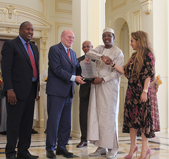 Merck-Foundation-Launches-their-programs-in-Partnership-with-the-First-Lady-of-Chad-2018
