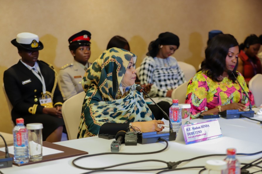 First Lady of Chad with other African First Ladies during the Merck Foundation First Ladies Initiative Summit at the Merck Africa Asia Luminary 2019