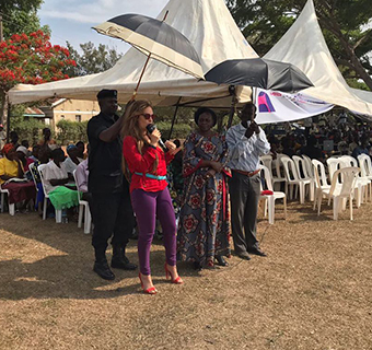 Dr. Rasha Kelej, CEO Merck Foundation and President of Merck More Than a Mother visits Ugandan Childless women with Hon. Sarah Opendi, Minister of State of Health Uganda to continue their support for the Heroines of ?Merck More Than a Mother