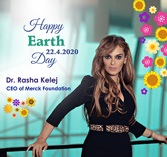 Message from Dr. Rasha Kelej, CEO of Merck Foundation for Earth Day