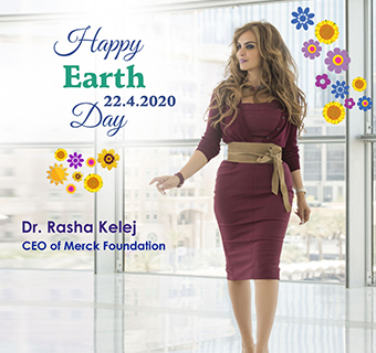 Message from Dr. Rasha Kelej, CEO of Merck Foundation for Earth Day