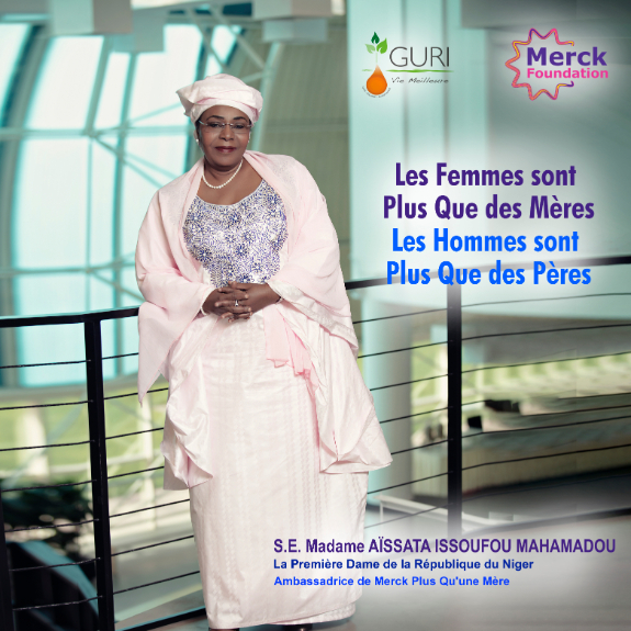 H.E. Madam AÏSSATA ISSOUFOU MAHAMADOU, The First Lady of Republic of Niger and Ambassador of Merck More Than a Mother
