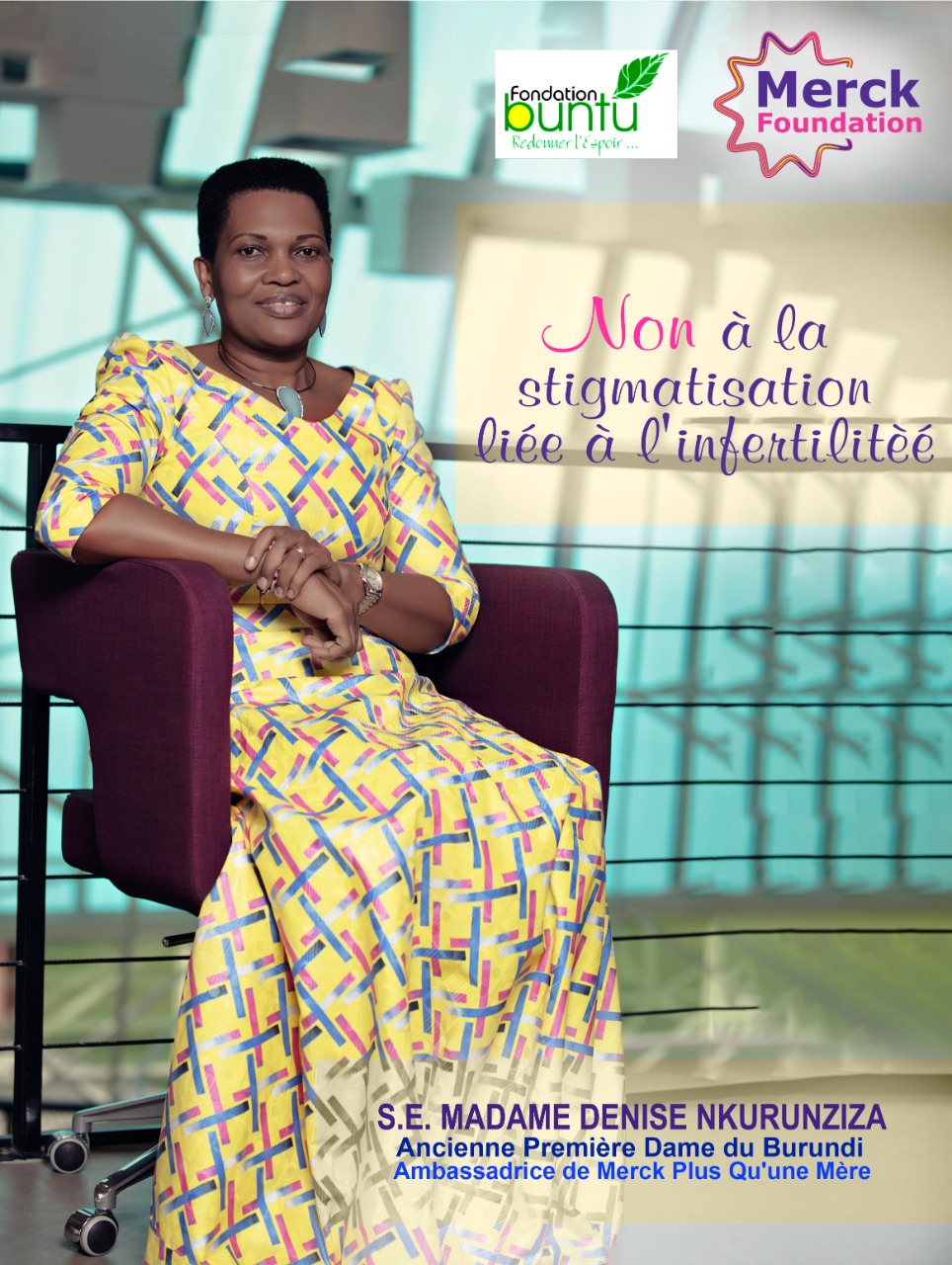 H.E Madam DENISE NKURUNZIZA, the Former First Lady of Republic of Burundi