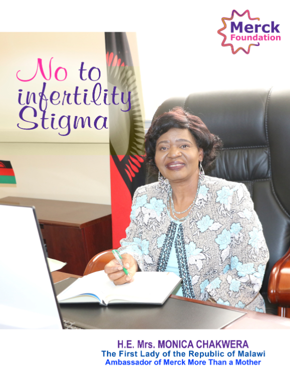 H.E. Mrs. MONICA CHAKWERA, The First Lady of Republic of Malawi and Ambassador of Merck More Than a Mother