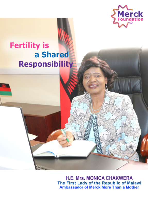 H.E. Mrs. MONICA CHAKWERA, The First Lady of Republic of Malawi and Ambassador of Merck More Than a Mother