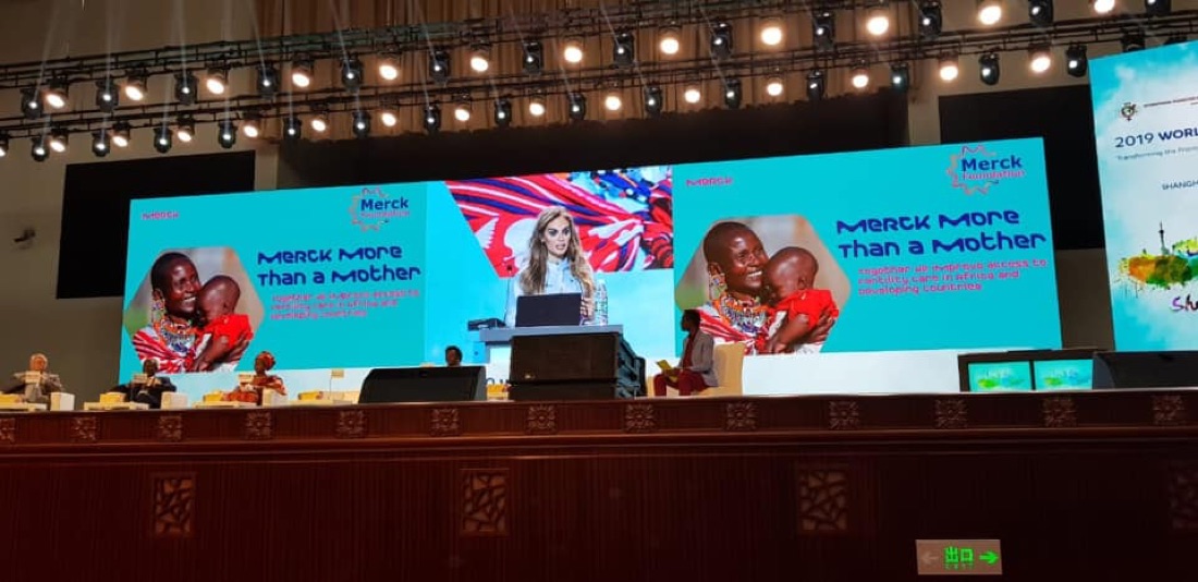 Dr. Rasha Kelej, CEO Merck Foundation & President of Merck More than a Mother speech at the World Congress Of IFFS 2019 in Shanghai China
