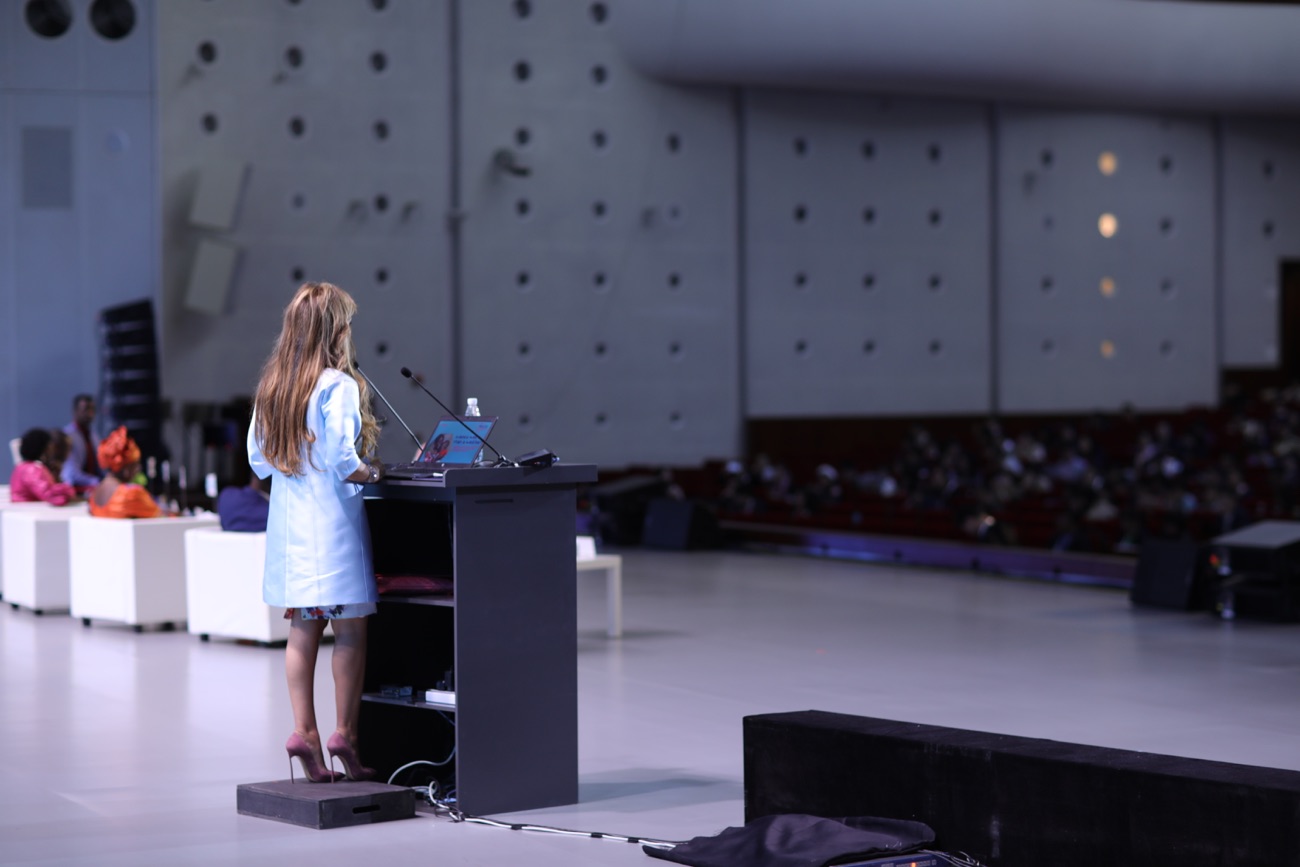 Dr. Rasha Kelej, CEO Merck Foundation & President of Merck More than a Mother speech at the World Congress Of IFFS 2019 in Shanghai China(2)