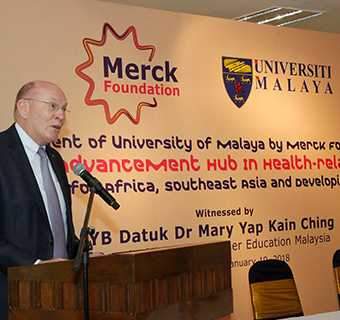 Merck Foundation partners with the University of Malaya to build healthcare capacity in Africa and Asia with a special focus on Diabetes, Oncology and Infertility