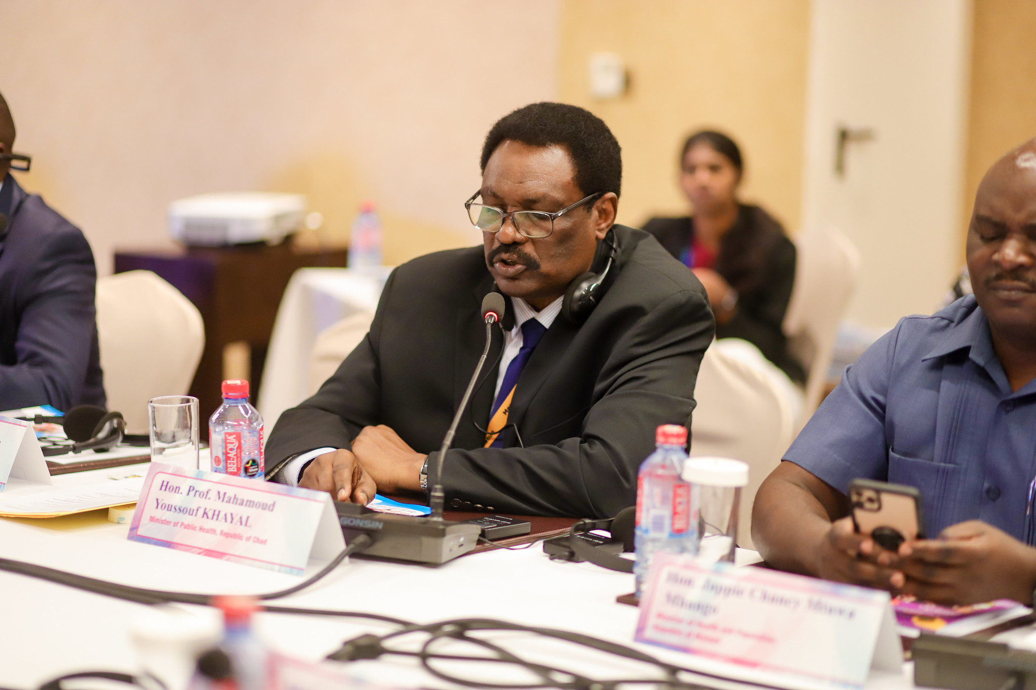 Hon. Prof. Mahamoud Youssouf KHAYAL at UNESCO - Merck Africa Research Summit(MARS) Meeting during the Merck Africa Asia Luminary 2019