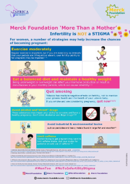 Merck Foundation More Than a Mother Infertility Awareness Leaflet | English