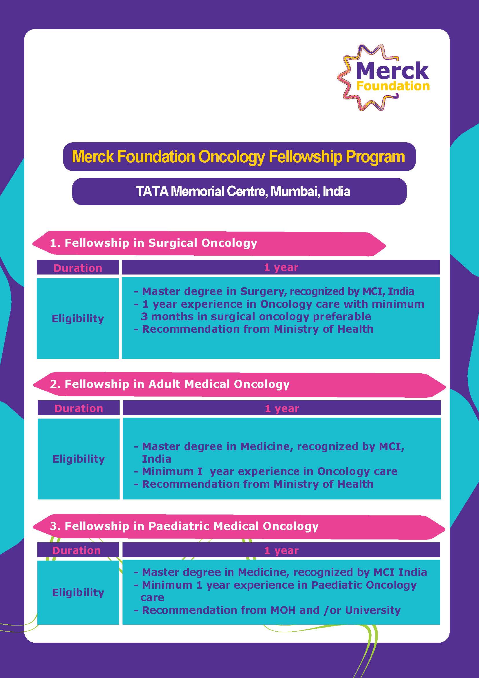 In-Campus Scholarships and Trainings Eligibility Criteria