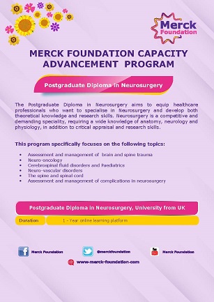Postgraduate Diploma in Neurosurgery | MF Capacity Advancement Program