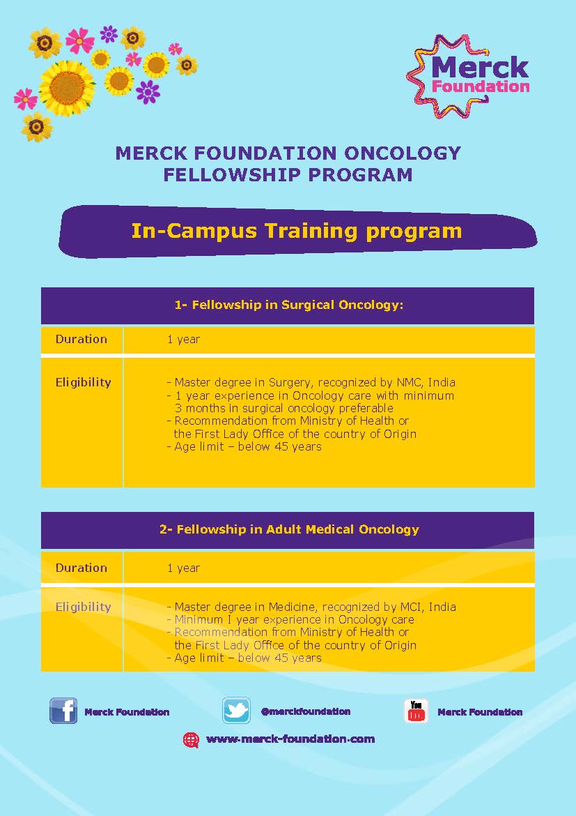 Scholarships in Oncology Fellowships | Eligibility Criteria in English & French