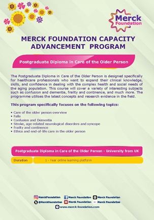 Postgraduate Diploma in Care of the Older Person | MF Capacity Advancement Program