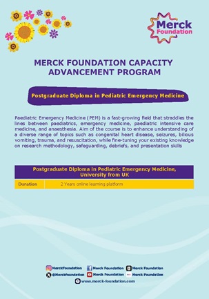 Postgraduate Diploma in Pediatric Emergency Medicine | MF Capacity Advancement Program