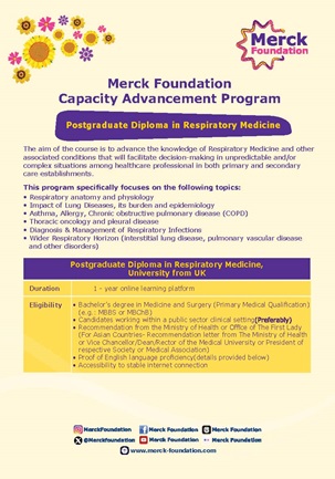 Postgraduate Diploma in Respiratory Medicine | MF Capacity Advancement Program