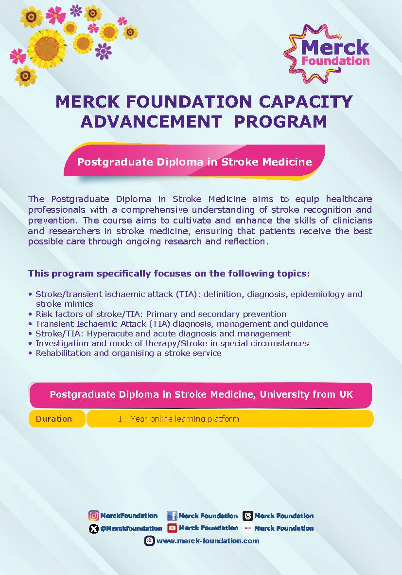 Postgraduate Diploma in Stroke Medecine | MF Capacity Advancement Program