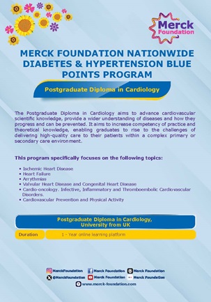 Postgraduate Diploma In Cardiology | MF Nationwide Diabetes & Hypertension Blue Points Program