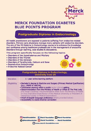 Postgraduate Diploma in Endocrinology | MF Nationwide Diabetes & Hypertension Blue Points Program