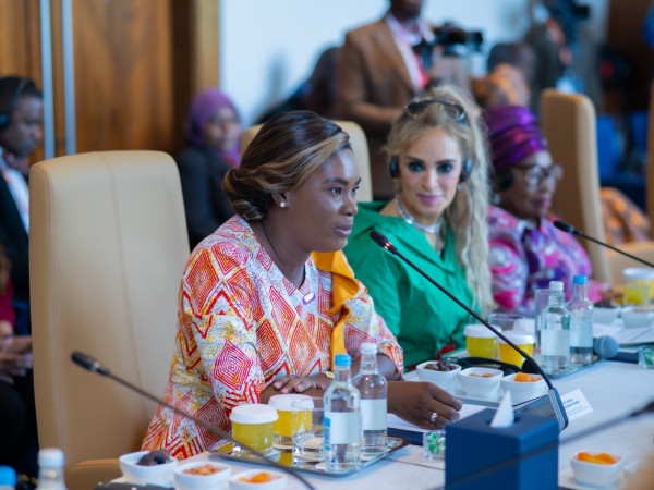 Senator Rasha Kelej Received Gabon First Lady for Merck Foundation First Ladies Initiative Summit 2025