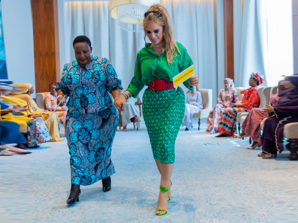 Senator Rasha Kelej received Zimbabwe First Lady at the 7th Edition of Merck Foundation First Ladies Initiative Summit to discuss the strategy to reshape patient care in Zimbabwe and celebrate the success of their joint programs